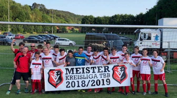 #Meister | C-Jugend ist Kreisliga Meister 2018-19